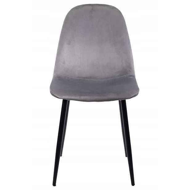 Čalouněná židle Giulia Velvet Grey