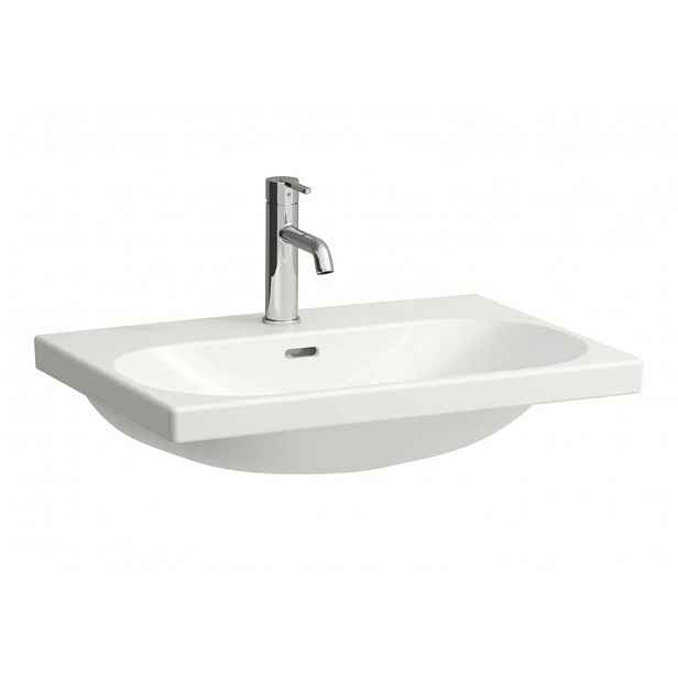 Laufen Lua - Umyvadlo 65x46 cm, s přepadem, otvor pro baterii, bílá H8160840001041