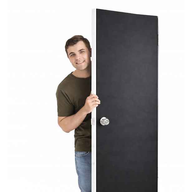 Odhlučnění dveří domu Odhlučňovací a Termoizolační rohož 13 mm 100 x 200 cm