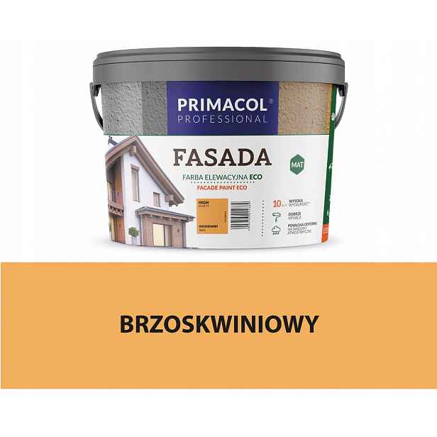 Primacol Fasada Eco Barva Barva 9L Broskvová Matná