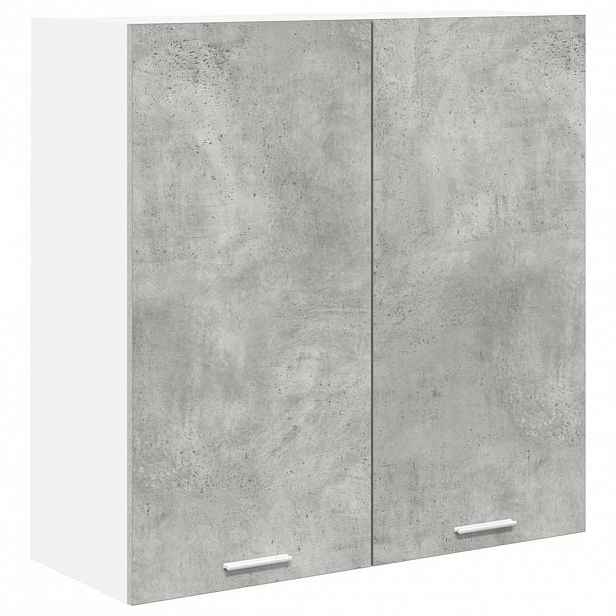vidaXL Závěsná skříňka Betonově šedá 80 x 31 x 80 cm Kompozitní dřevo