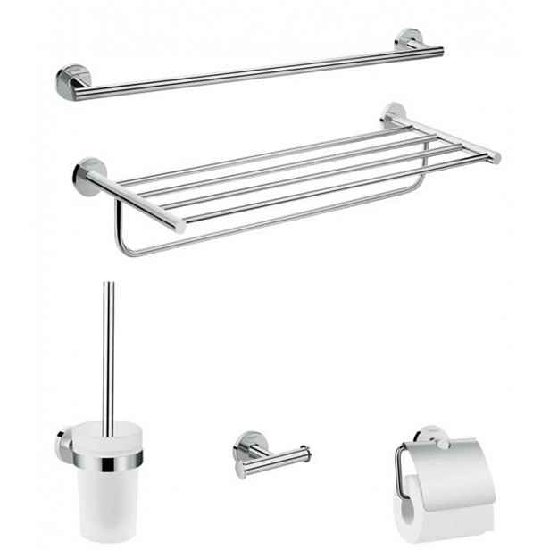 Sada doplňků Hansgrohe Logis chrom 41728000