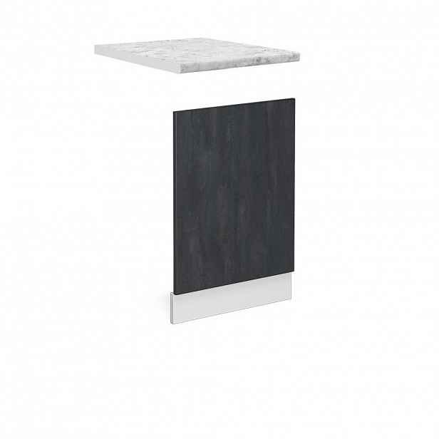 Vicco PŘEDNÍ PANEL R-Line Černý beton 45 cm PD Mramor