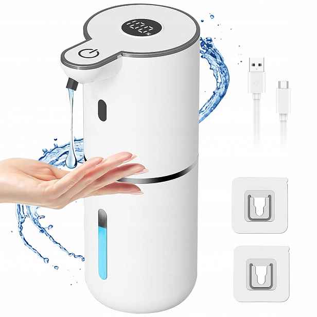 Automatický Dávkovač Tekutého Mýdla Bezdotykový Dávkovač Mýdla Usb 380 ML
