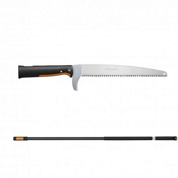Fiskars Oneclick Zahradní pila rovná Hlava Teleskopická násada M