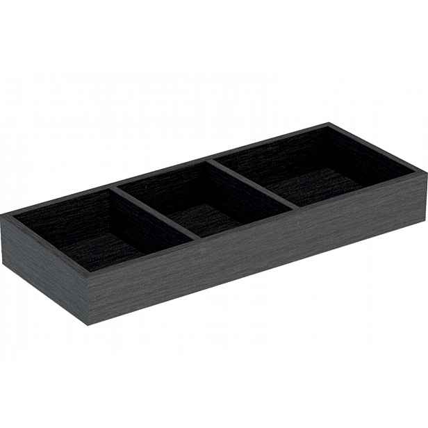 Geberit VariForm - Organizér do zásuvky 18x6x37 cm, tmavě šedá 501.156.00.1