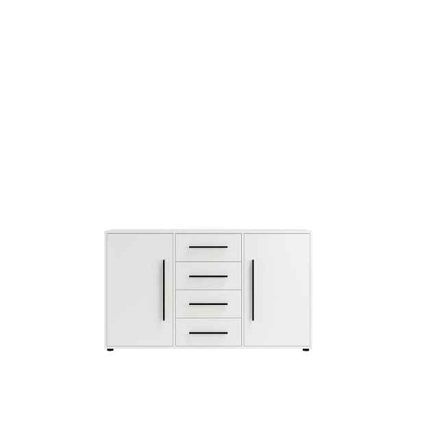 ArtGiB Komoda MAXIONE K2D4SZ | MX-02 bílá