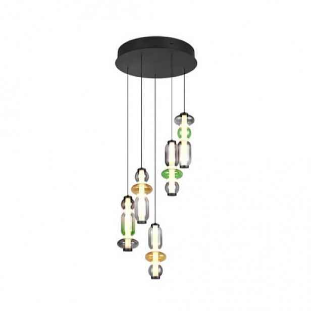 Trio MINERVA led závěsné osvětlení sklo 334330517 TR334330517
