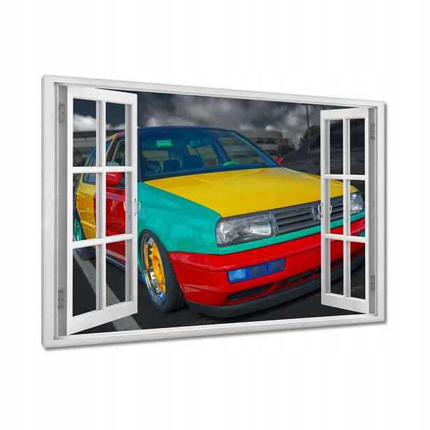 Obrazy 90x60 Volkswagen Golf MK3