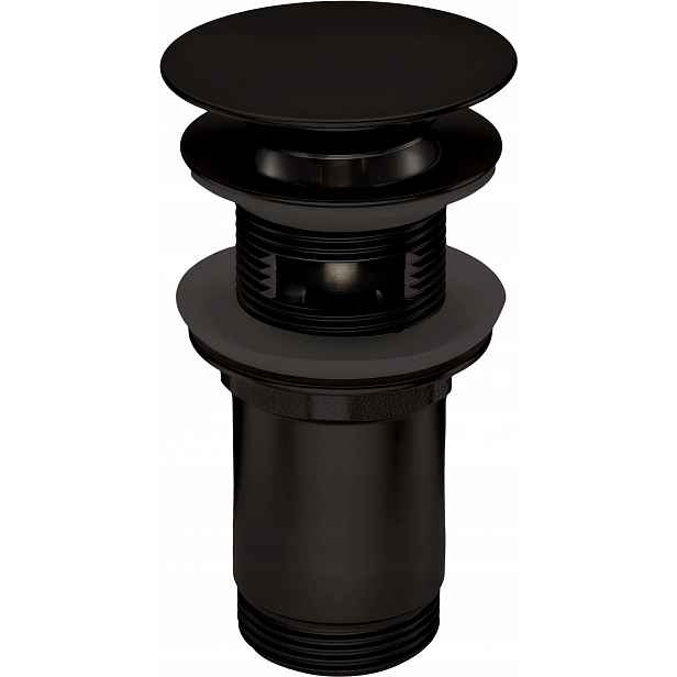 Deante Zátka Click-Clack pro umyvadlo/bidet černá nero NHC_N10U