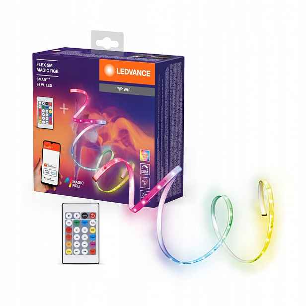 Pásek Led 24W Rgb Dálkový Ovladač stmívatelný 5 m Smart+ WiFi Flex Ledvance