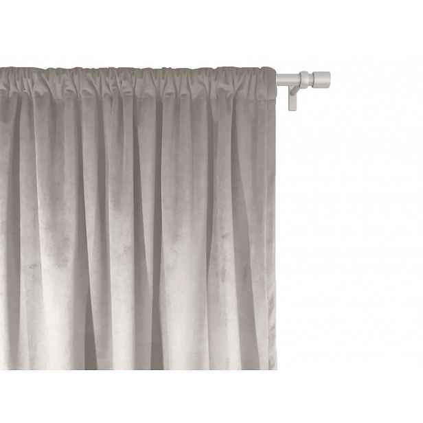 Závěs do dětského pokoje VELVET Zvolte barvu: Krémová, Zvolte rozměr: 140 x 160 cm (šířka x výška)