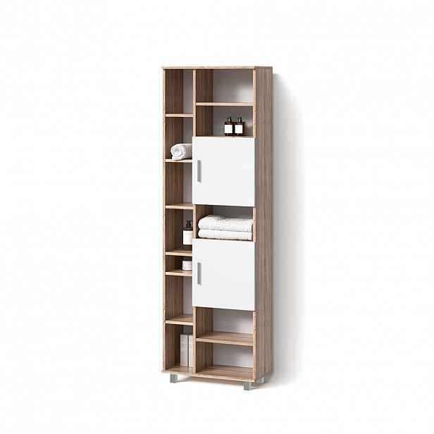 Livinity® KOUPELNOVÁ SKŘÍŇKA Eisak Sonoma 60 x 190 cm