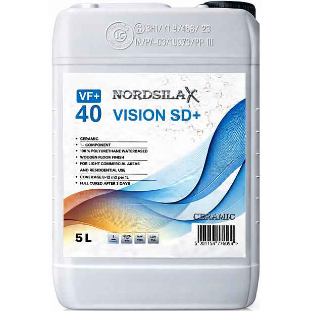 Nordsilax Vision Sd+ 40 Polomat 5L keramický vodní tvrdý lak 1K