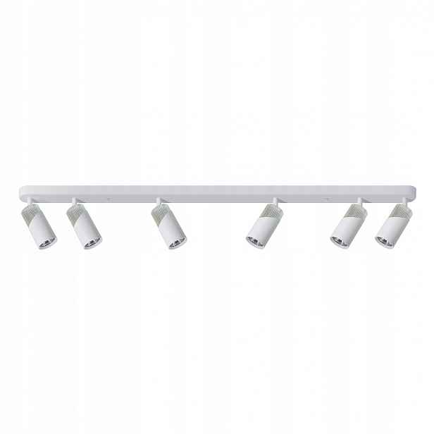 Milagro Neo Závěsné Stropní Svítidlo 6xGU10 Bílá Chrom Spot 120 cm ML0290