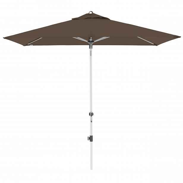 Slunečník s automatickým naklápěním Doppler EXPERT 220 x 140 cm, hnědá DP437441846