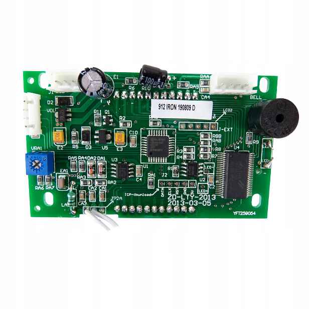 Ovládací Deska LCD Modrá Páječka ZD-912