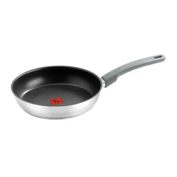 Pánev s nepřilnavým povrchem, nerezová ocel, 24 cm, "Elite Non-Stick"