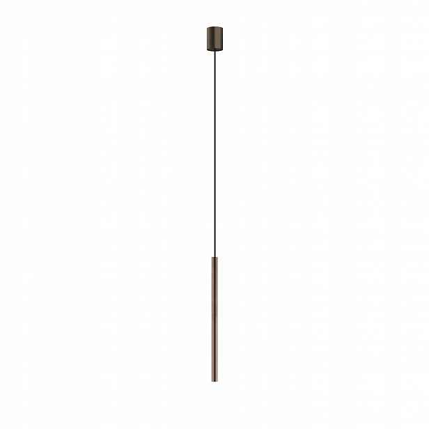 Závěsná trubková lampa Nowodvorski Laser 490 Chocolate