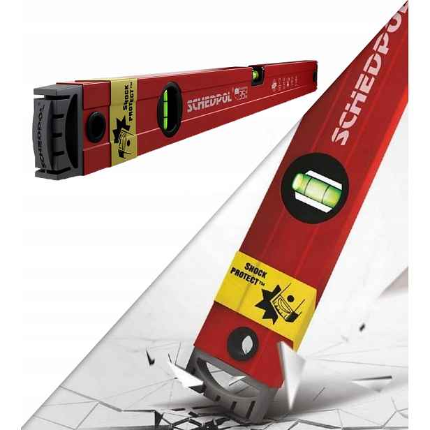 Vodováha Shockprotect 80 cm Plech 0.4 Odolná Vodováha