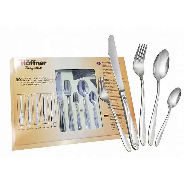 Hoffner sada příborů lesk 30ks komplet 2670
