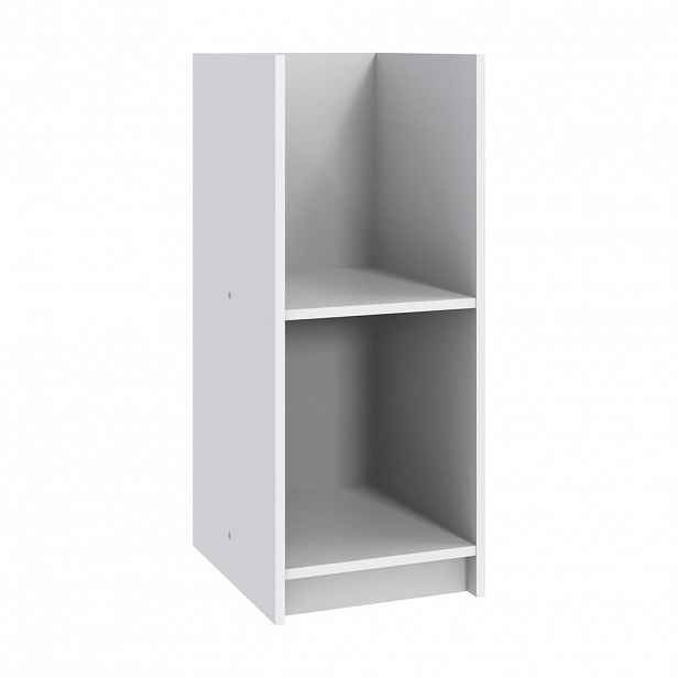 luma-home PŘEBALOVACÍ KOMODA – SPODNÍ SKŘÍŇKA Š34/V83/H38 cm, ladící s dětským pokojem v provedení bílá a dub (22811, 22812, 22813) / 22814-03
