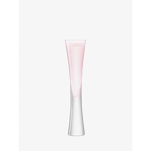 Sklenice na šampaňské Moya, 170 ml, růžová, set 2 ks - LSA International