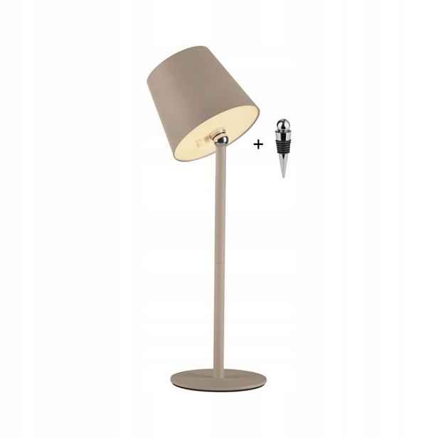 Stolní Led lampa Přenosná venkovní béžová Boteria IP54 Paul Neuhaus