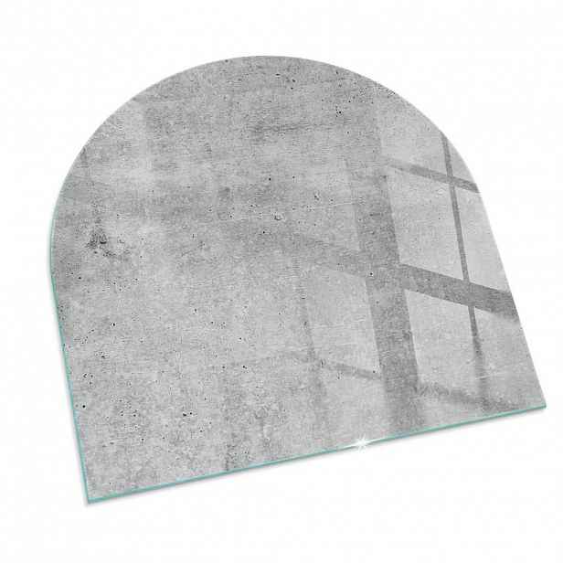 TULUP PODLOŽKA POD KRB 100x100 cm - Struktura surového betonu