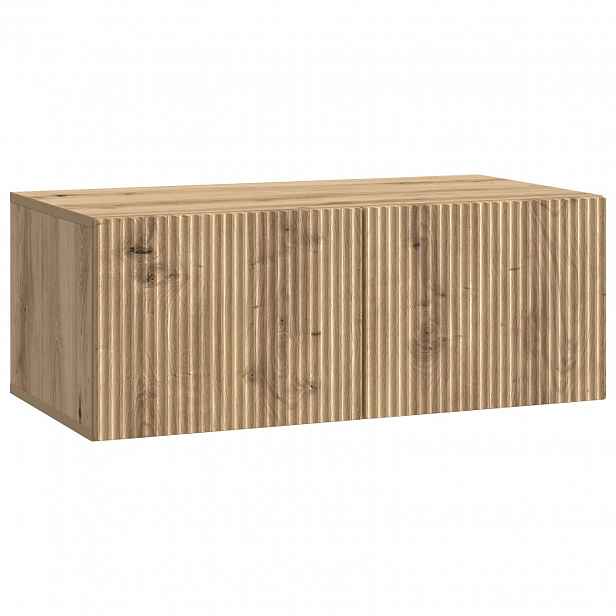 vidaXL Nástěnná TV skříň 78,5 x 41 x 30 cm Dub artisan