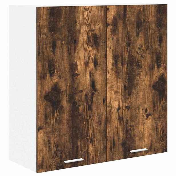vidaXL Závěsná skříňka Kouřový dub 80 x 31 x 80 cm Kompozitní dřevo