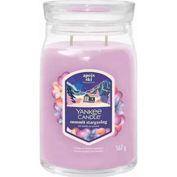 Yankee Candle Summit Stargazing Velká sójová svíčka se dvěma knoty 567 g