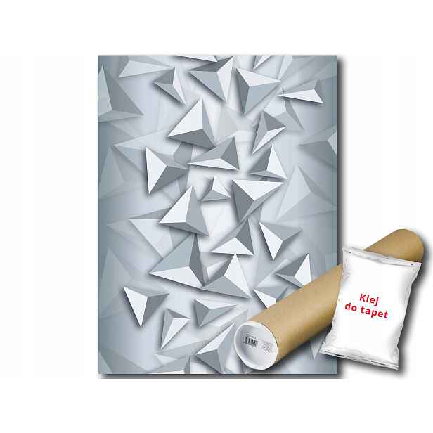3D Fototapeta Trojúhelníky Panxl 206x275 F10937