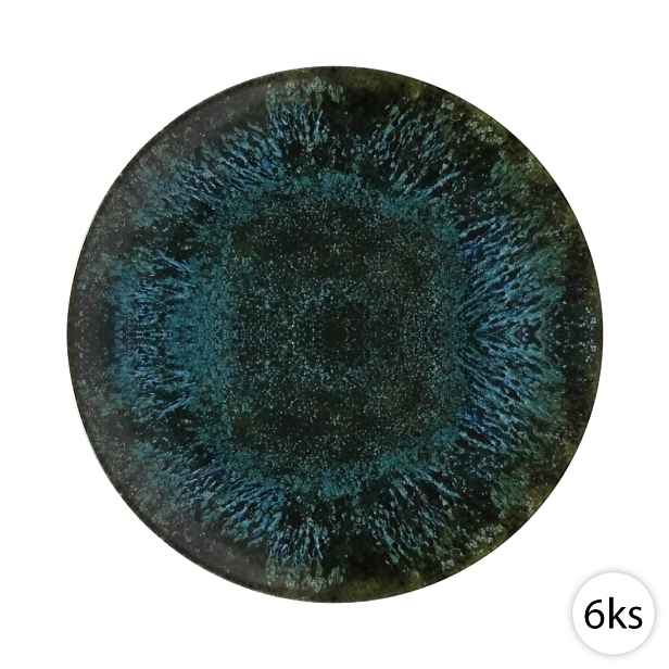 Dezertní keramické talíře 20,5cm, 6ks, Perfect Home 11321