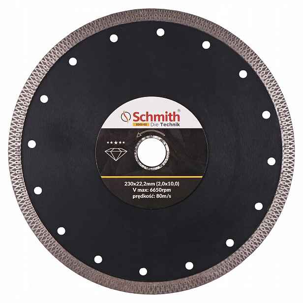 Diamantový kotouč na řezání betonu kamene Premium Slim 230x2,0x10x22,2 mm
