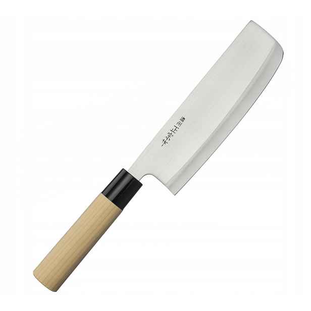 Nůž Nakiri Satake Megumi 801-621 16 cm 420 J2 na zeleniny, dřevo