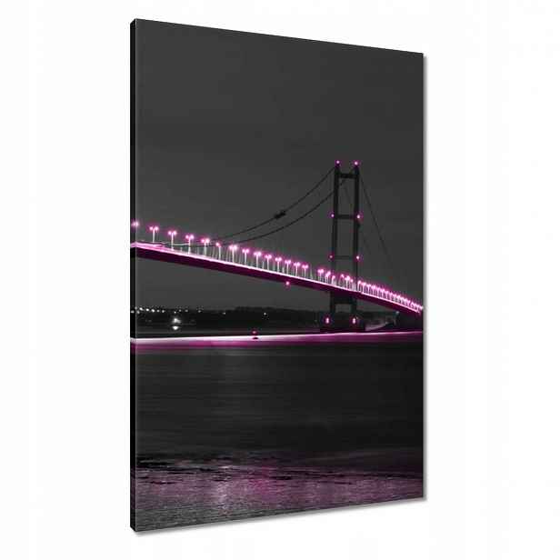 Obrazy 60x90 Fialové osvětlení