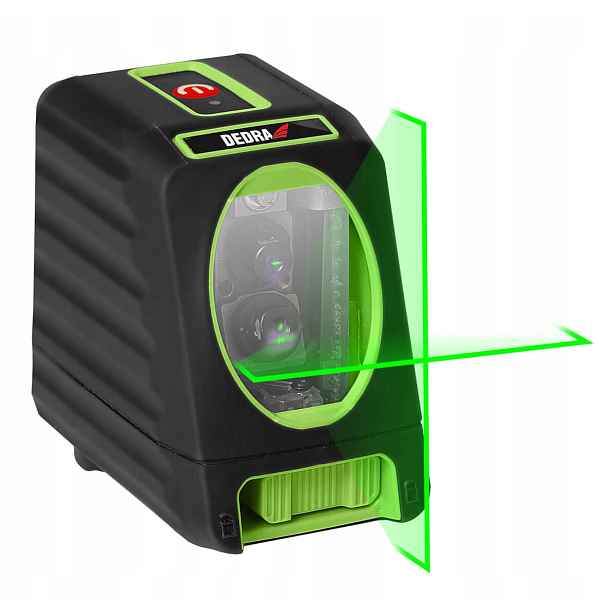 Samonivelační křížový laser Laserová vodováha Dedra MC0903 zelená