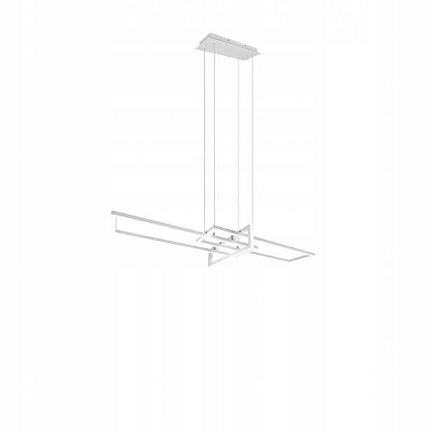 Stropní Led lampa Bílá Kov 34W 4400lm Stmívač Zenitra Trio