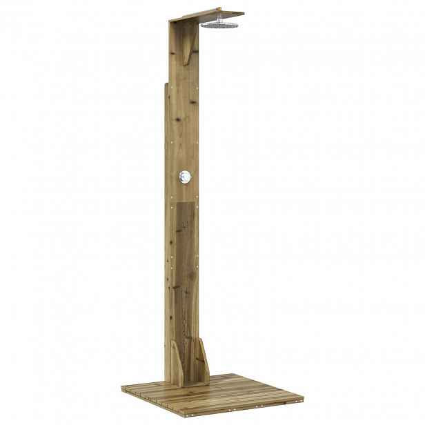 vidaXL Venkovní sprcha 214,5 cm Přírodní