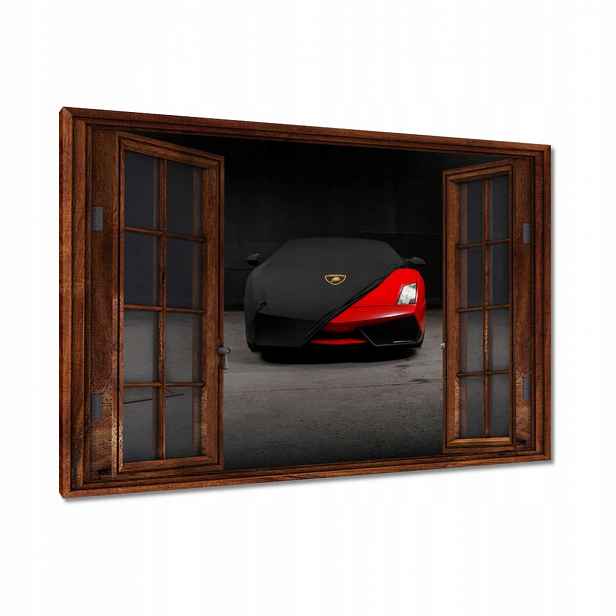 Obrazy 90x60 Červené sportovní auto