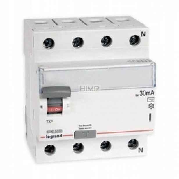 Diferenciální proudový spínač 4P 40A 30MA Typ Ac Tx³