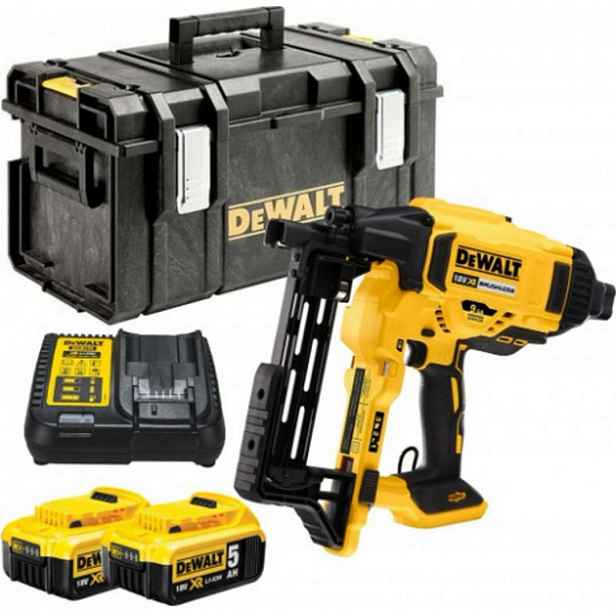 DeWALT - 18V AKU sponkovačka na ploty 40-50 mm, 2x aku 5,0 Ah XR, nabíječka DCFS950P2
