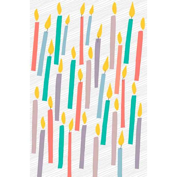 Přání 3D s obálkou Artebene Candles
