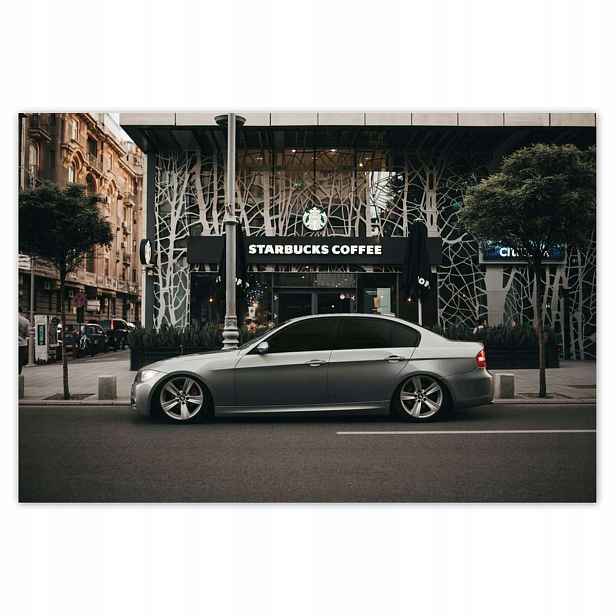 Plakáty 185x125 Beemkou pro Starbucks Bmw
