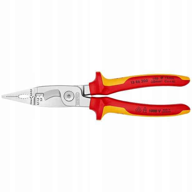 Elektroinstalační Kleště 6V1 Pro Řezání Izolace A Pouzder Knipex