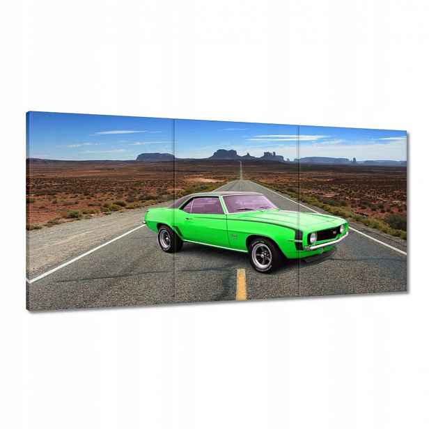 Obrazy 180x90 Zelená Chevrolet Ss