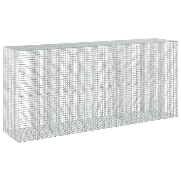 vidaXL Gabion s drátem 3,5 mm a síťkou 5x5 cm 450x100x200 cm