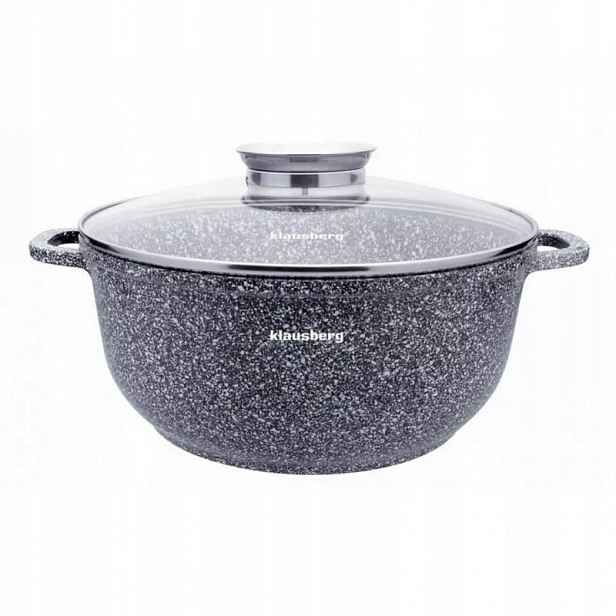 Klausberg Hrnec 5 6 L Mramorový 26 CM Do Kuchyně Indukce Granitový Povlak