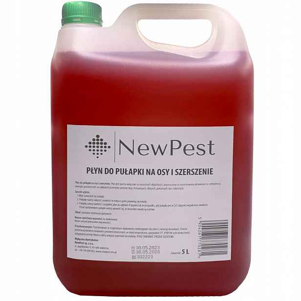 NewPest Vábnička Atraktant pro pasti na vosy Sršně Mouchy 5L